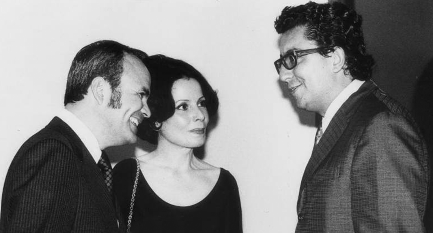 Don Ernesto y su esposa, doña Sonia Valle Peters