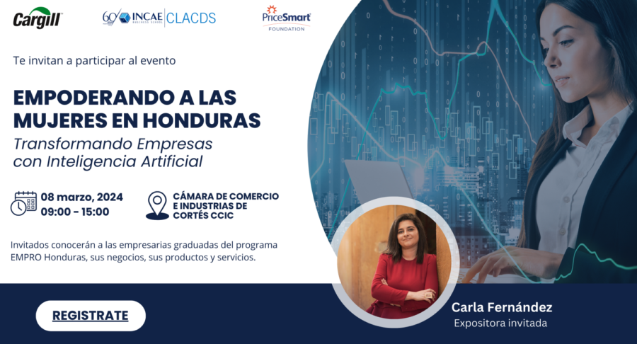 Mujeres emprendedoras EMPRO Honduras CLACDS INCAE