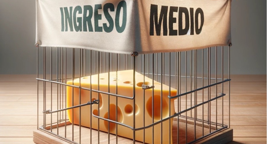 Ingreso medio es un trampa